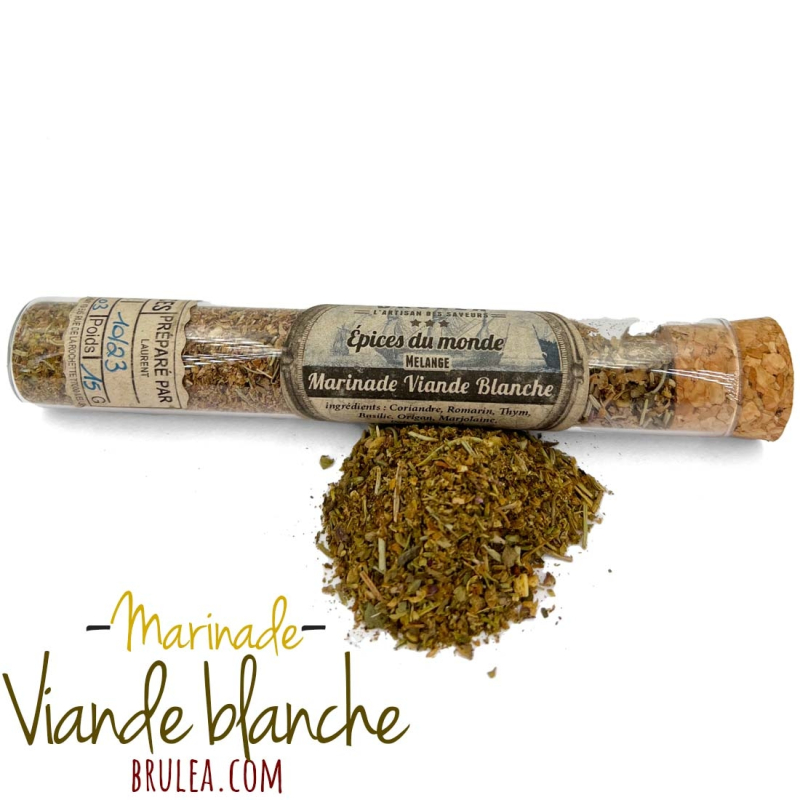 Assemblage viande blanche - Mélange d'épices  pour sublimer vos plats 2