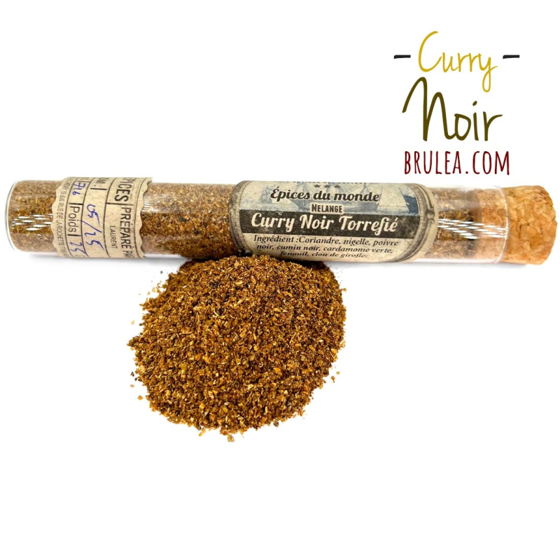 Curry noir torréfié Brulea - Mélange d'épices Sri Lankais 2